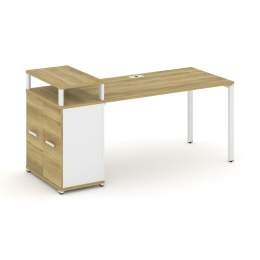 Стол рабочий Concept CN.SP-223 Металл белый